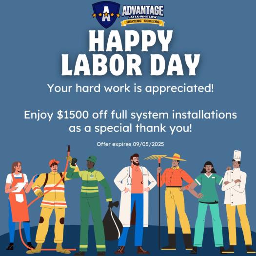 Advantage Latta-Whitlow labor day special.